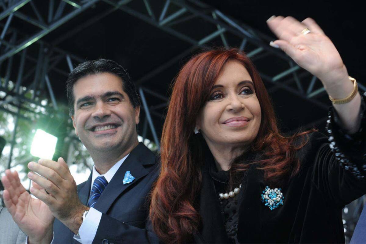 Cristina Kirchner y Jorge Capitanich, ahora al frente de la gestión del Gobierno