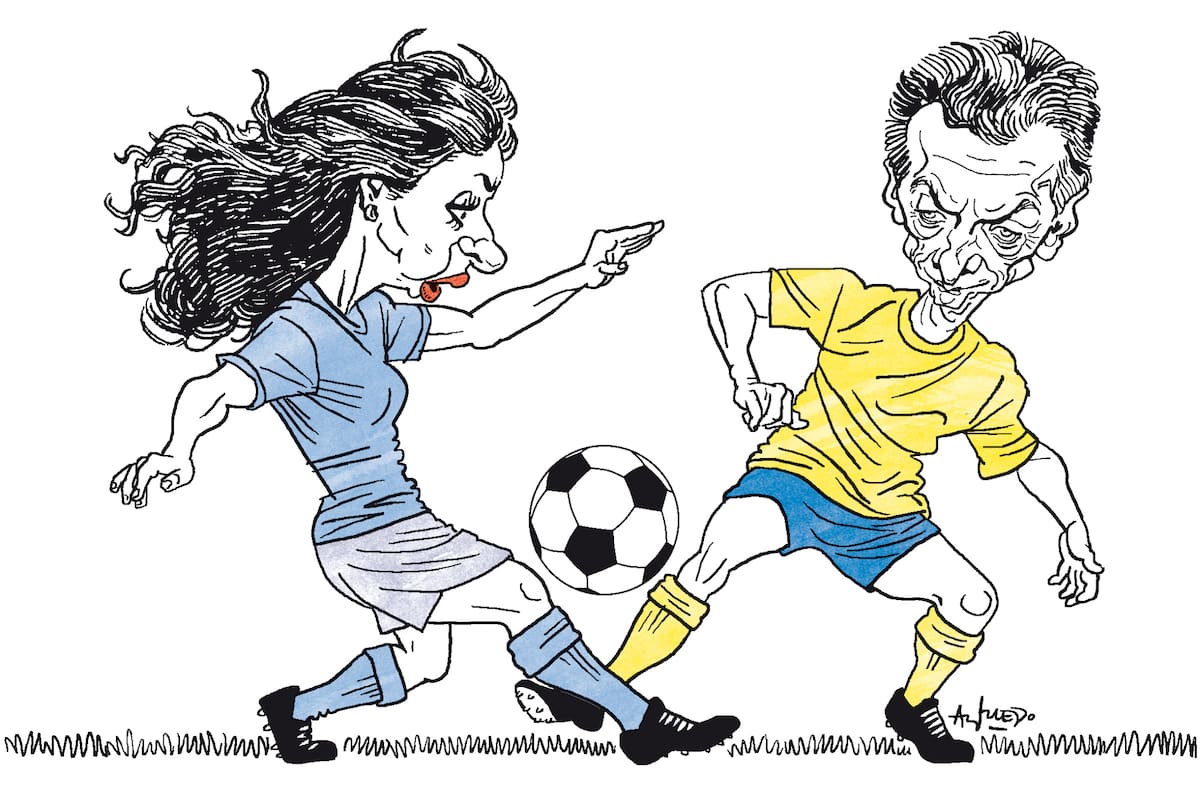 Cristina Kirchner y Mauricio Macri