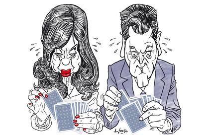Cristina Kirchner y Sergio Massa