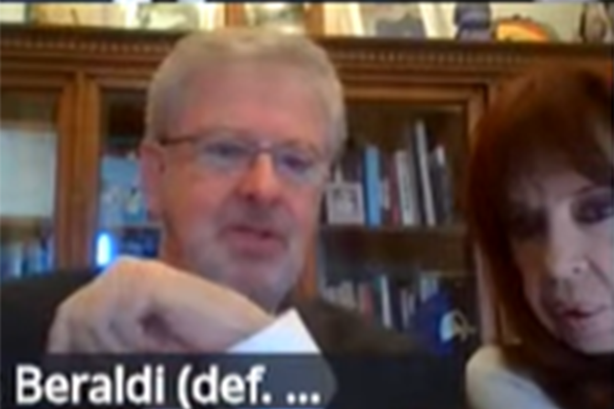 Cristina Kirchner y su abogado defensor