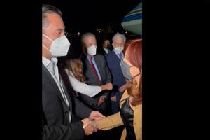 Cristina Kirchner ya está en Honduras