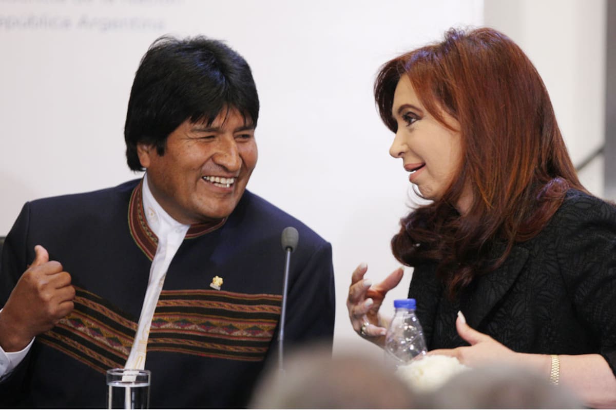 Cristina llamó a Evo Morales después de su reelección