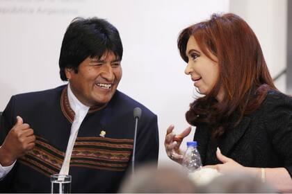 Cristina llamó a Evo Morales después de su reelección