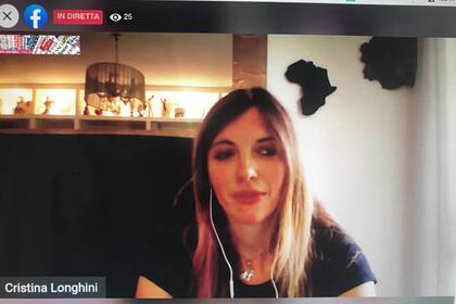 Cristina Longhini, co-fundadora del grupo "Noi Denunceremo"