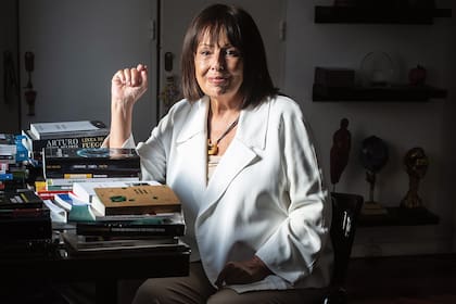 Cristina Mucci, conductora del clásico televisivo “Los siete locos”