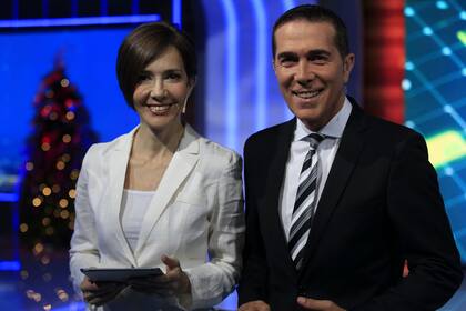 Cristina Pérez recibió con mucho cariño a su compañero en el noticiero de Telefe, Rodolfo Barili, que había estado ausente por su diagnóstico de Covid-19