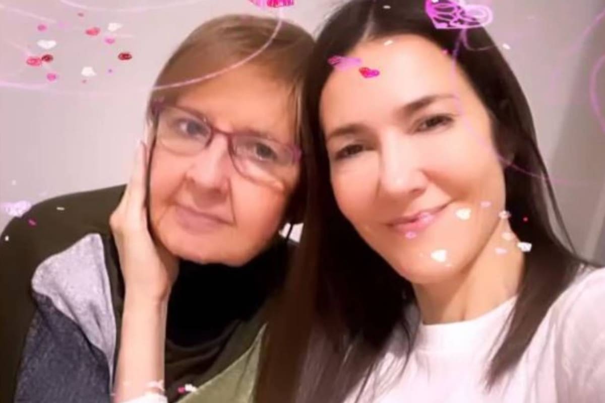 Cristina Pérez viajó a Tucumán tras recibir la triste notica de la muerte de su madre, María Cristina Navarro