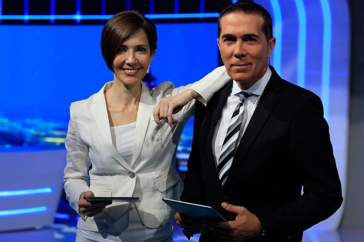 Cristina Pérez y Rodolfo Barili, celebran quince años al frente del principal noticiero de Telefe