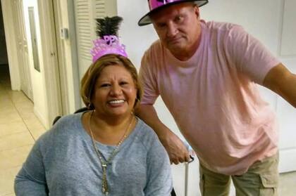 Cristina y Juan Carlos llevan 43 años de casados.