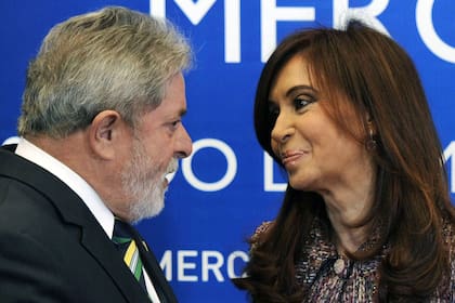 Cristina y Lula mantuvieron una estrecha relación durante sus presidencias