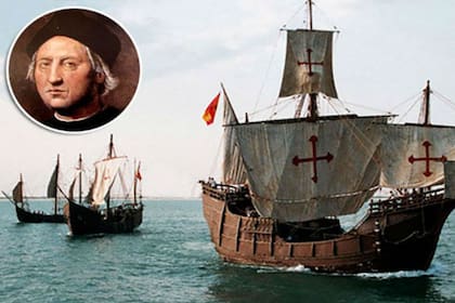 Cristobal Colón comenzaba un viaje histórico. Fuente: Pinterest