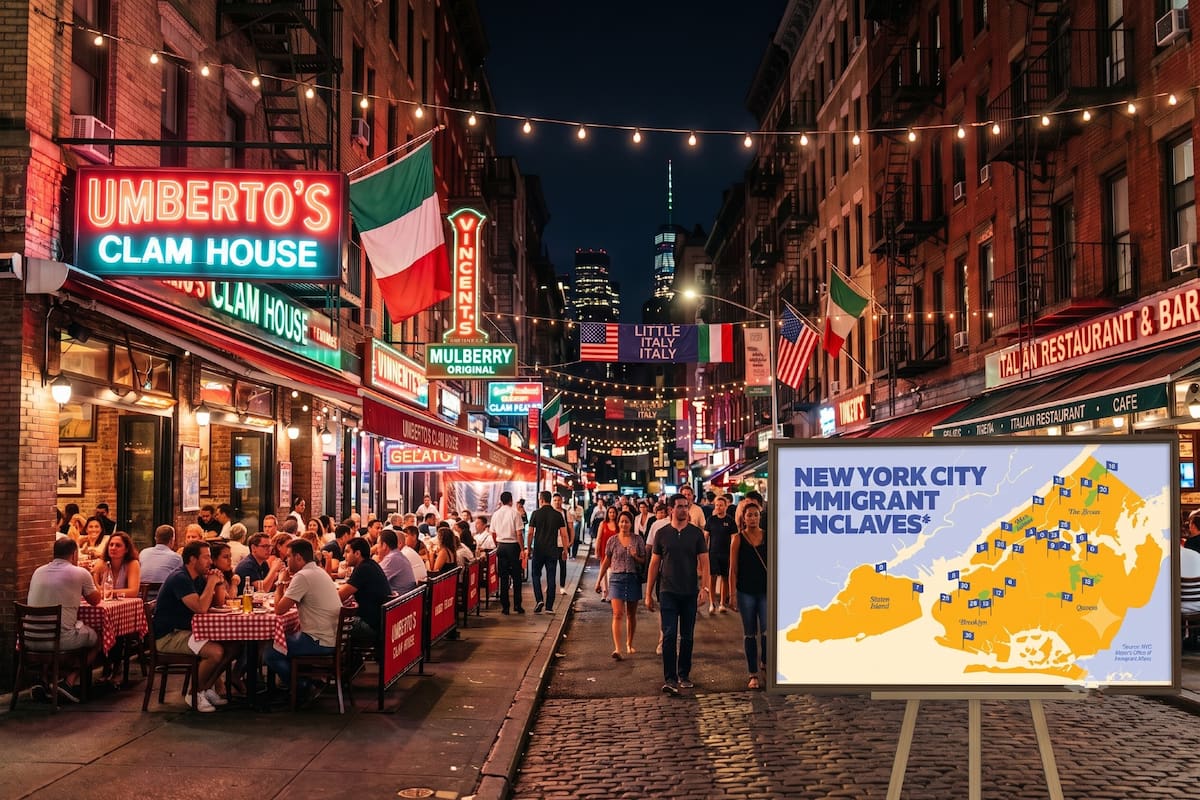 Críticas a Mamdani por dejar fuera a Little Italy y otros barrios históricos del mapa oficial de comunidades inmigrantes de Nueva York