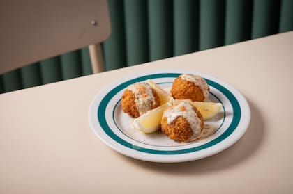 Croquetas de langostinos de Laserio