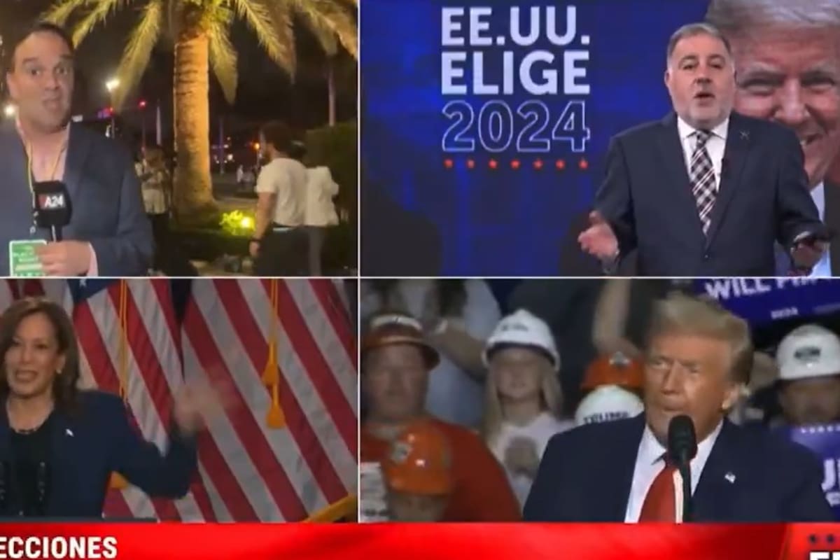 Cruce entre Fabián Doman y Adrián Sack.