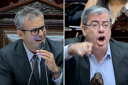 Cruce entre Martín Menem y Germán Martínez en Diputados