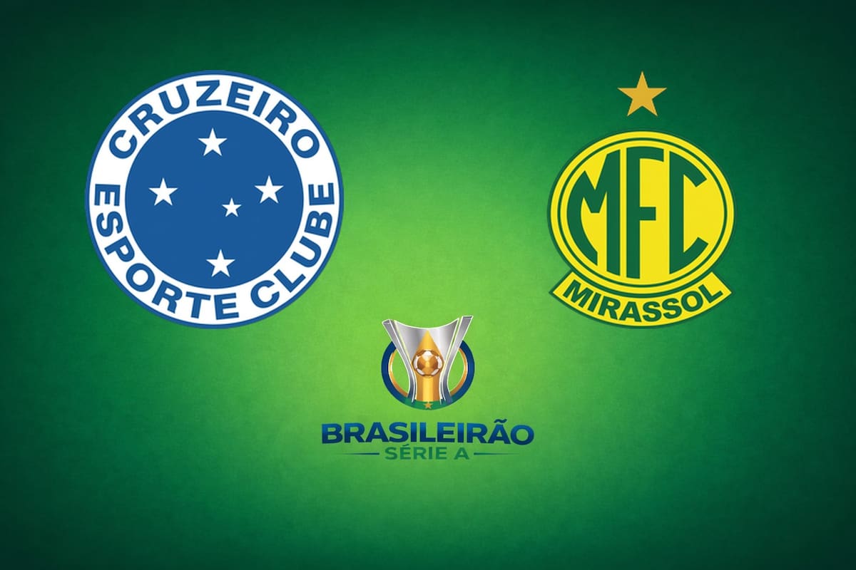 Cruzeiro vs. Mirassol por el Brasileirao Serie A 2026: día, hora y cómo seguir online