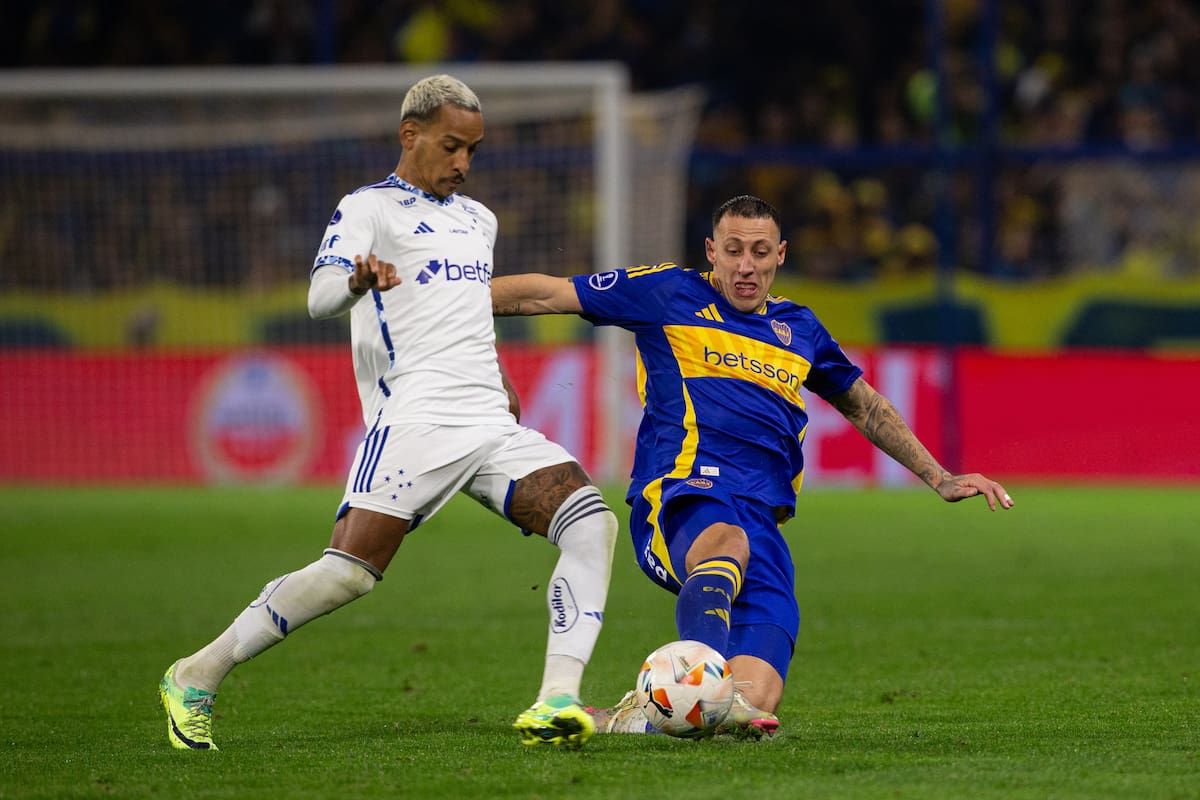 Cruzeiro y Boca no se habían enfrentando nunca por la Copa Sudamericana hasta la serie de octavos de final de la edición 2024
