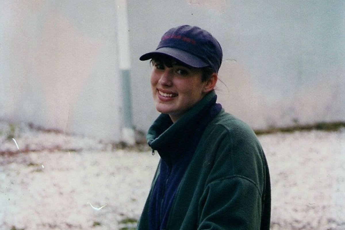 Crystal Haag, días antes de desaparecer de Baltimore