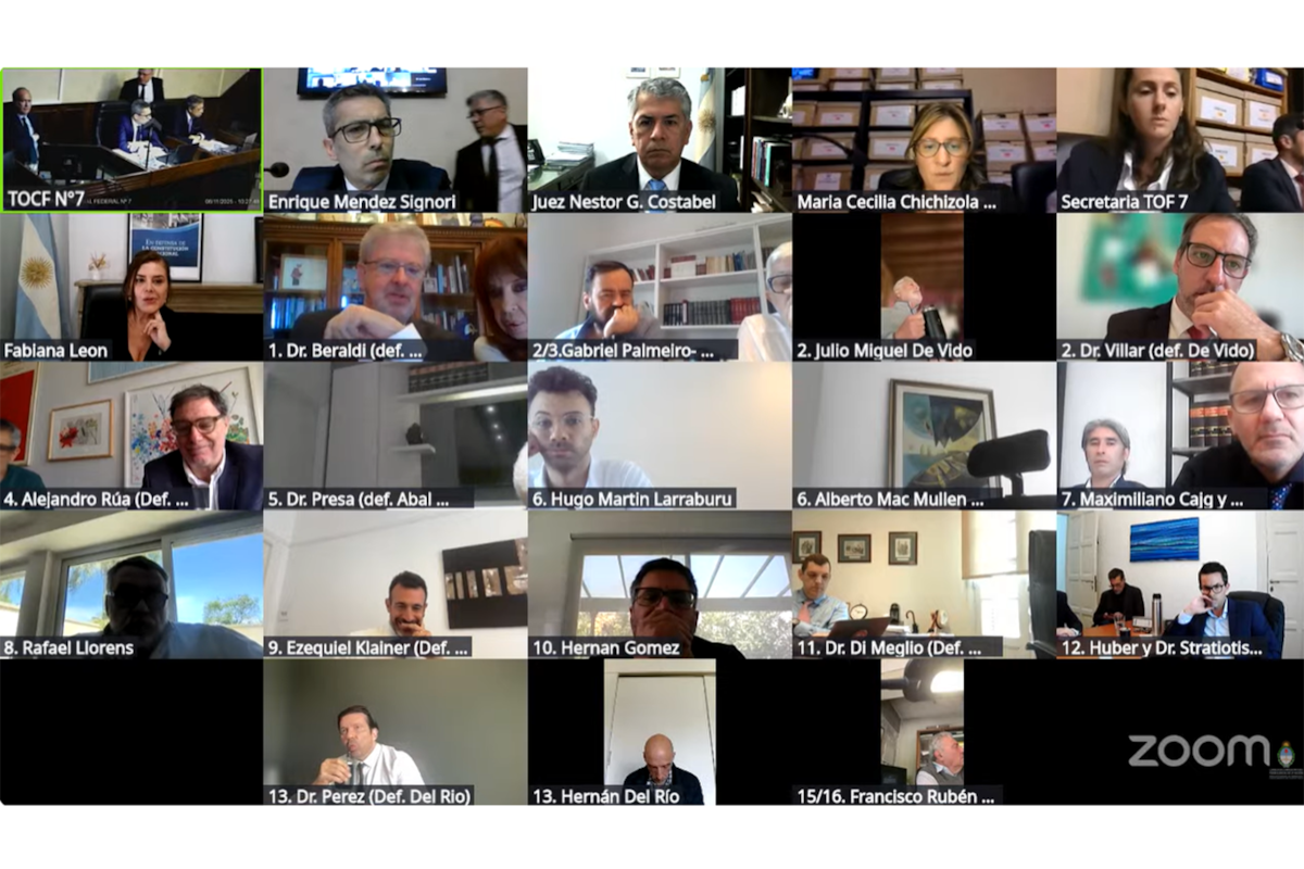 Cuadernos de las coimas; política; Causa cuadernos; TOCF n°7;