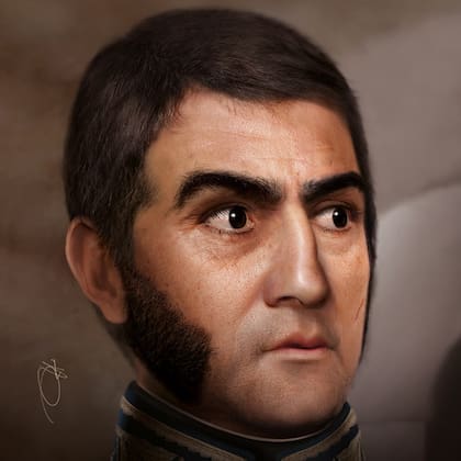 El cuadro digital de San Martín