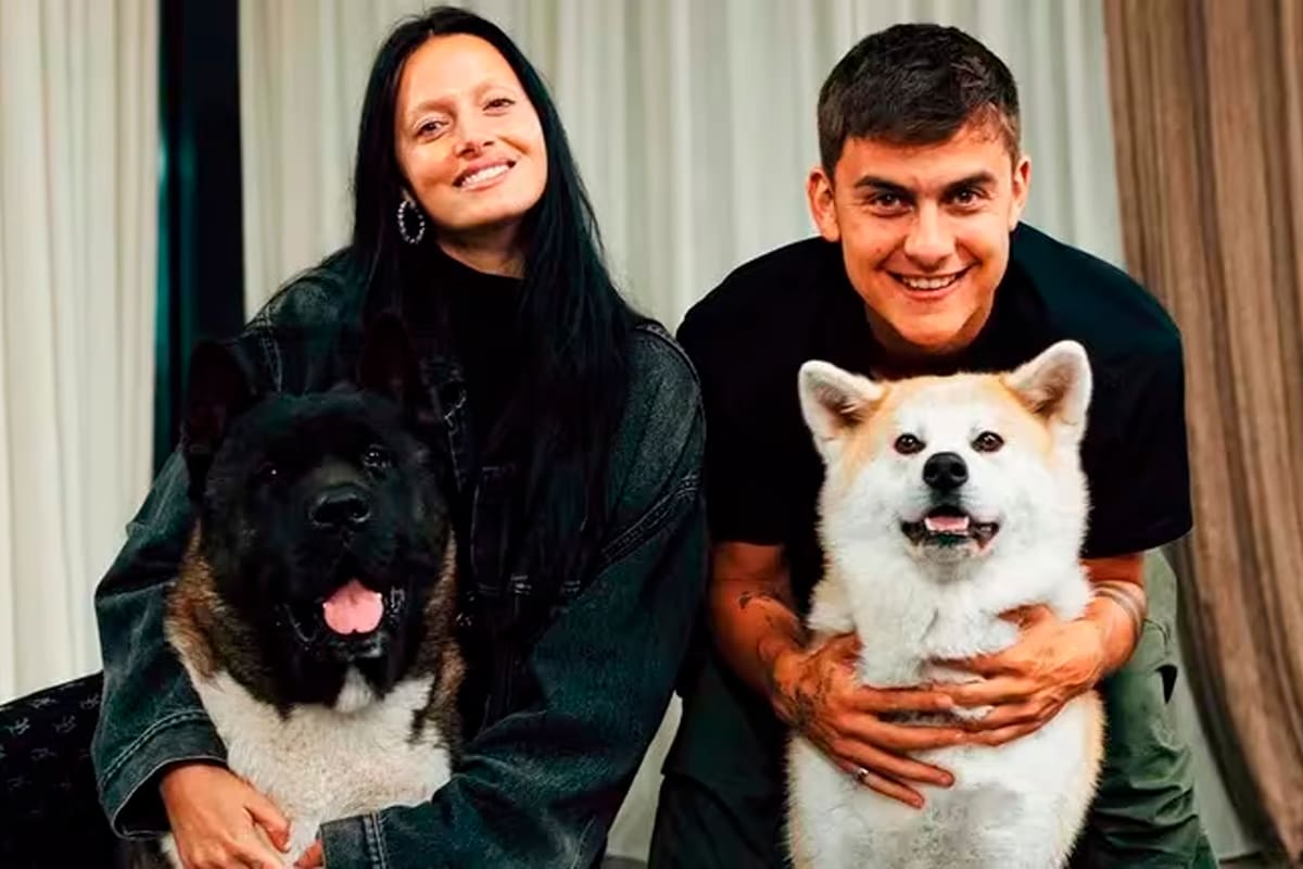 Cuál es la raza de los perros de Dybala y Oriana