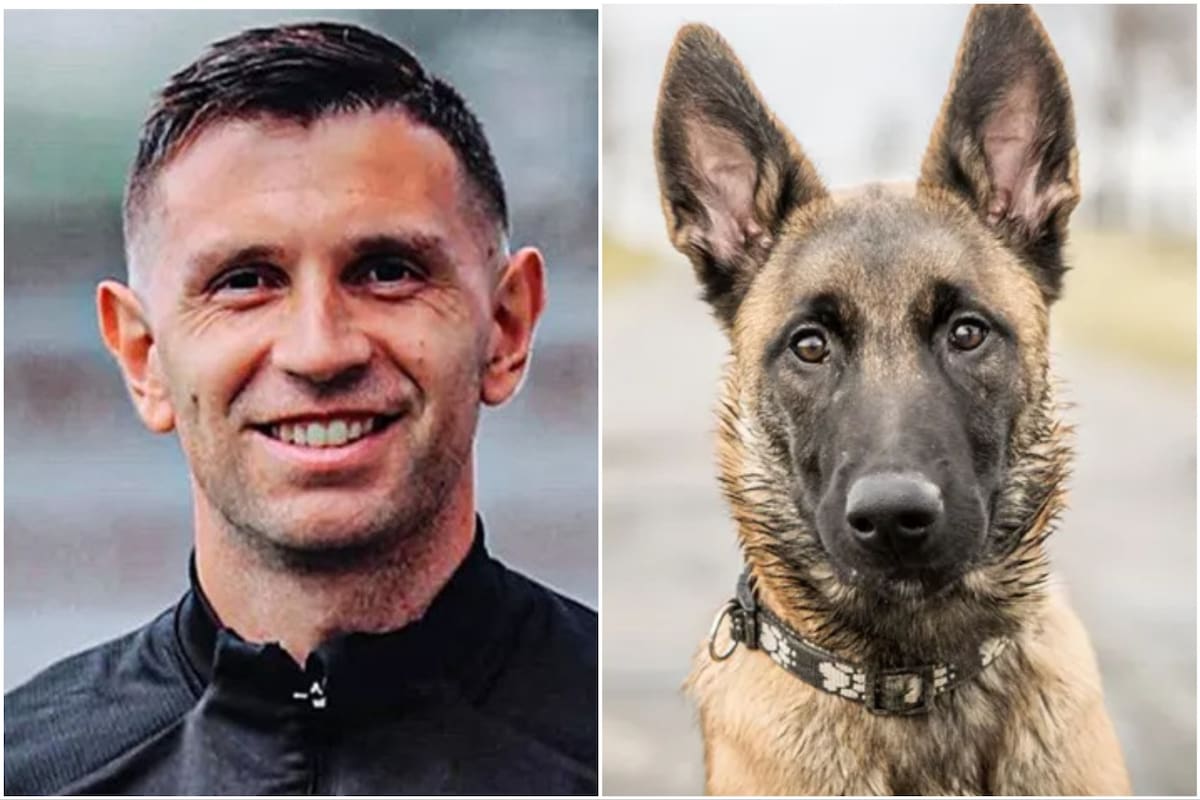 Cuál es la raza de perro que adquirió el Dibu Martínez con su familia en Inglaterra