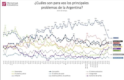 ¿Cuáles son para vos los principales problemas de la Argetnina?