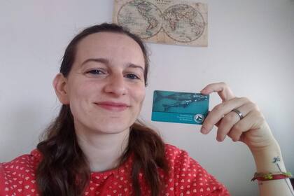 “Cuando adoptás a una ballena, estás ayudando a su protección", dice Florencia