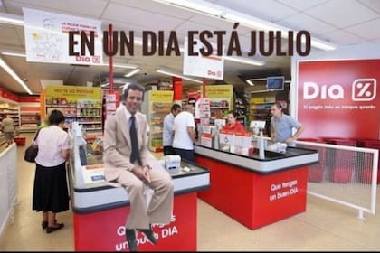 Cuando faltaba un día para julio