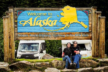 Cuando finalmente llegaron a Alaska, el sueño estaba cumplido