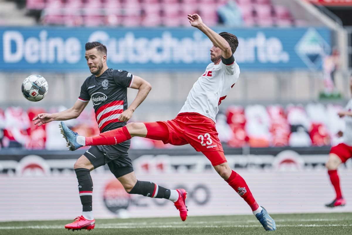 Cuando Fortuna Dusseldorf parecía que se quedaba con los tres puntos, Colonia se recuperó y sobre el final rescató un punto