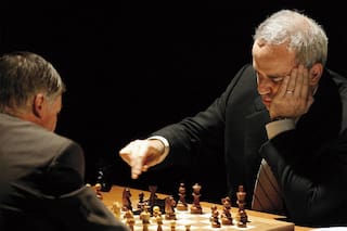 Ajedrez. El día que Guardiola se encontró con Kasparov