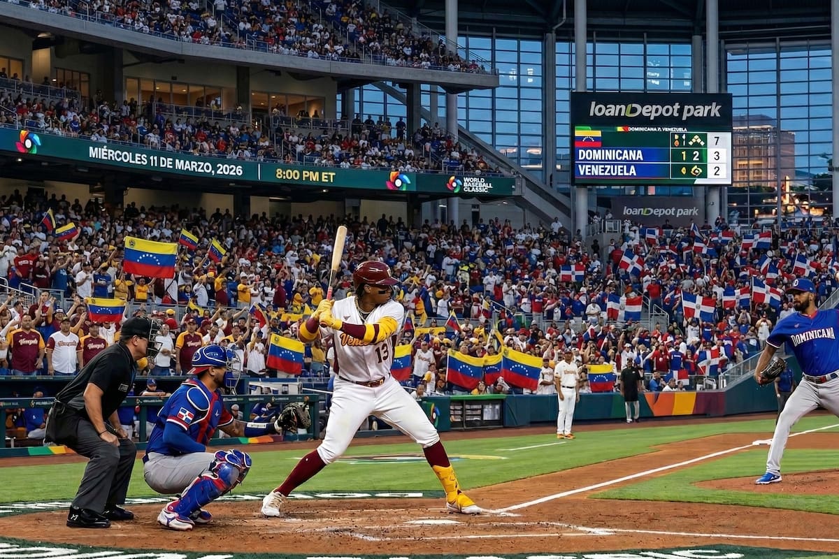 Cuándo juegan Venezuela vs. República Dominicana en Miami