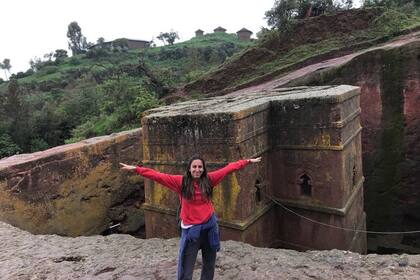 Cuando le mostró un artículo sobre Ethiopian Airlines, Belén Quiroga le preguntó a su padre: "¿vamos?". Unos meses después la familia aterrizaba en Adis Abeba