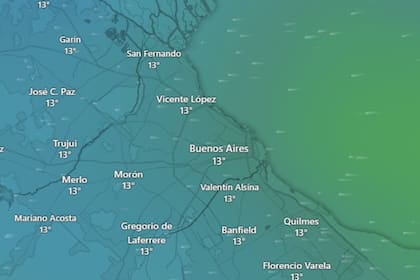 Cuándo llegan las lluvias al AMBA