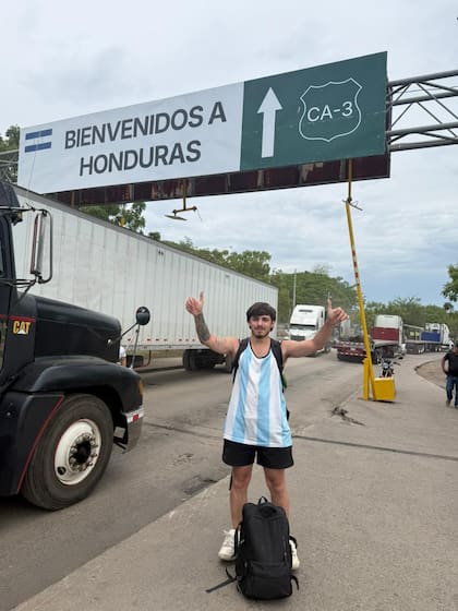 Quando ele chegou em Honduras