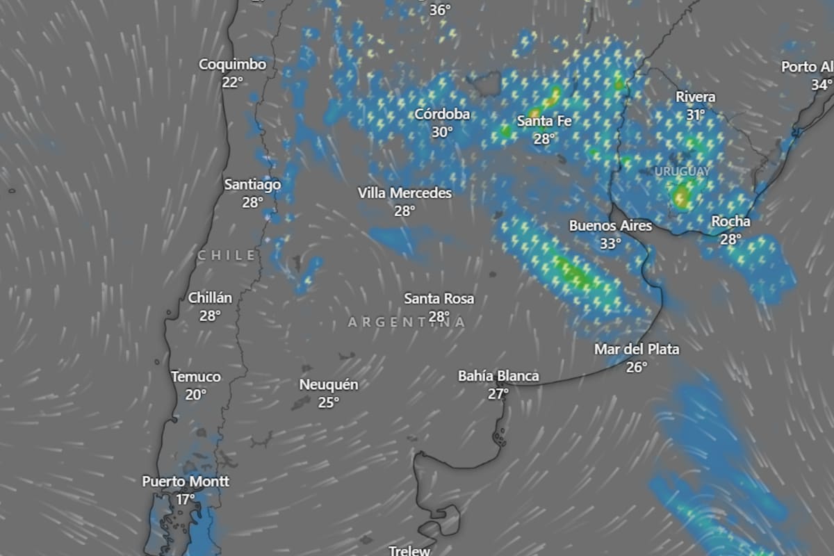 Cuándo llueve en el AMBA