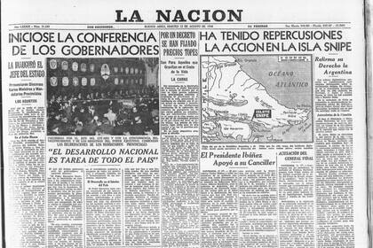 Cuando los Infantes de Marina de la Argentina ocuparon el islote Snipe la noticia llegó a las primeras planas de los medios nacionales