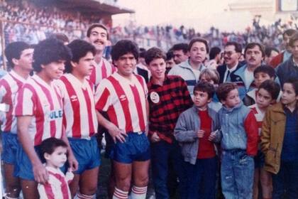 Cuando Maradona jugó en el Granada