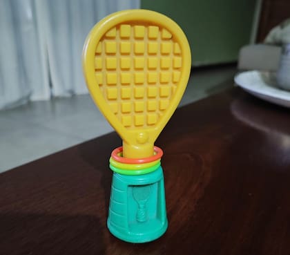 Cuando nació, Navone recibió como regalo de su abuela un sonajero con forma de raqueta de tenis