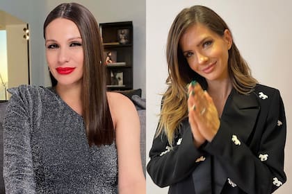 Cuando Pampita fue mamá de Ana, su última hija, junto a Roberto García Moritán, La China Suárez los felicitó