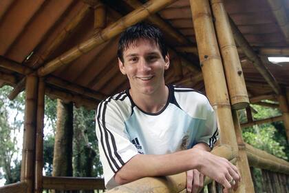 Cuando se sumó a la selección Sub 20, Leo daba dos años de ventaja
