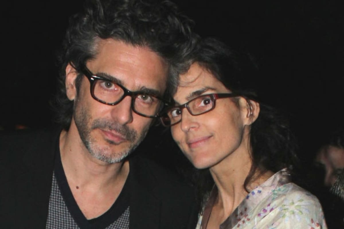 Leonardo Sbaraglia junto a Guadalupe Marín, la artista con la que estuvo casado más de 20 años y tuvo a su hija Julia