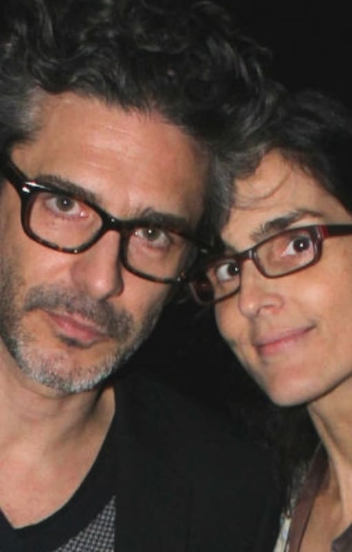 Leonardo Sbaraglia junto a Guadalupe Marín, la artista con la que estuvo casado más de 20 años y tuvo a su hija Julia