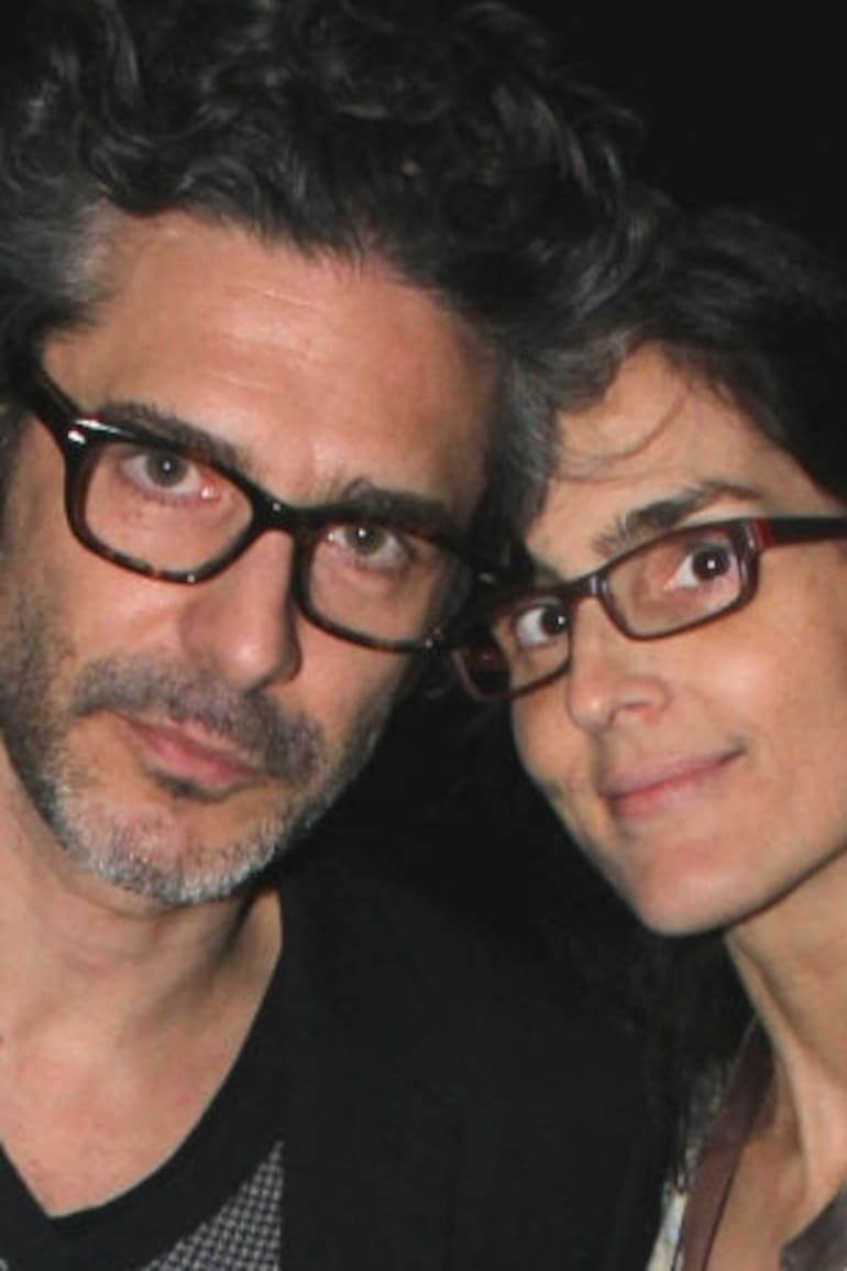 Leonardo Sbaraglia junto a Guadalupe Marín, la artista con la que estuvo casado más de 20 años y tuvo a su hija Julia