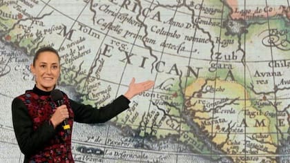 Cuando Trump dijo que el Golfo de México debería llamarse Golfo de América, Sheinbaum respondió con perspicacia