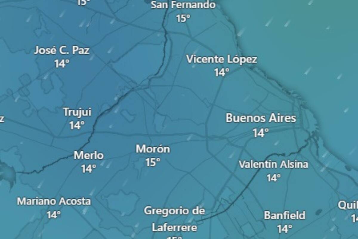 Cuándo vuelven las lluvias en AMBA