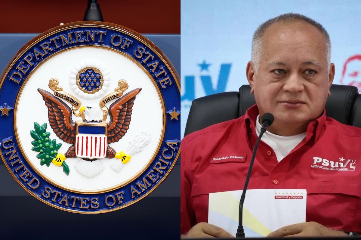 Cuánto ofrece Estados Unidos de recompensa por información para capturar a Diosdado Cabello