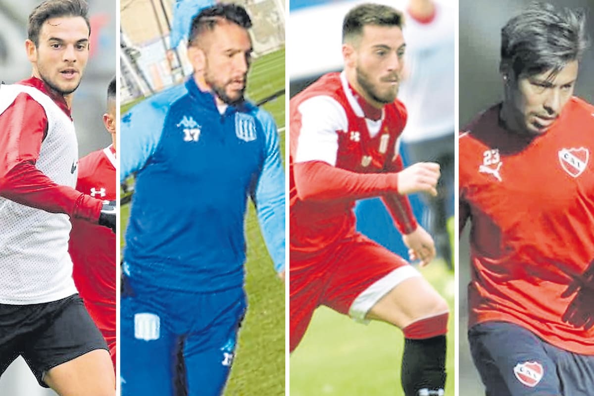 Cuatro casos de refuerzos “todo terreno”; Lucas Menossi (26 años, San Lorenzo), Walter Montoya (25, Racing), Ángel González (25, Estudiantes) y Domingo Blanco (24, Independiente)
