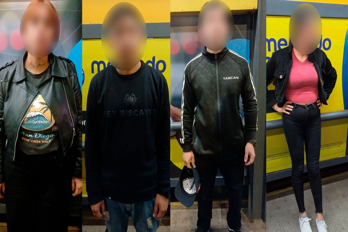 Cuatro de los nueve detenidos por robar en líneas de colectivo de la Capital